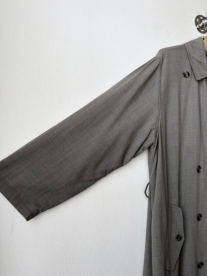 1991' Katharine Hamnett lana rayon trench jacket