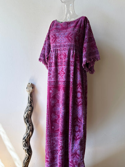London towel dress ca. late 1970s