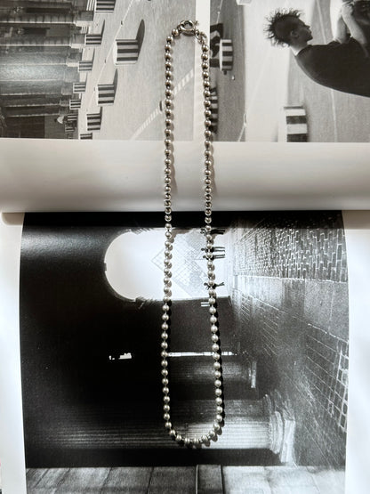 925 ball link necklace
