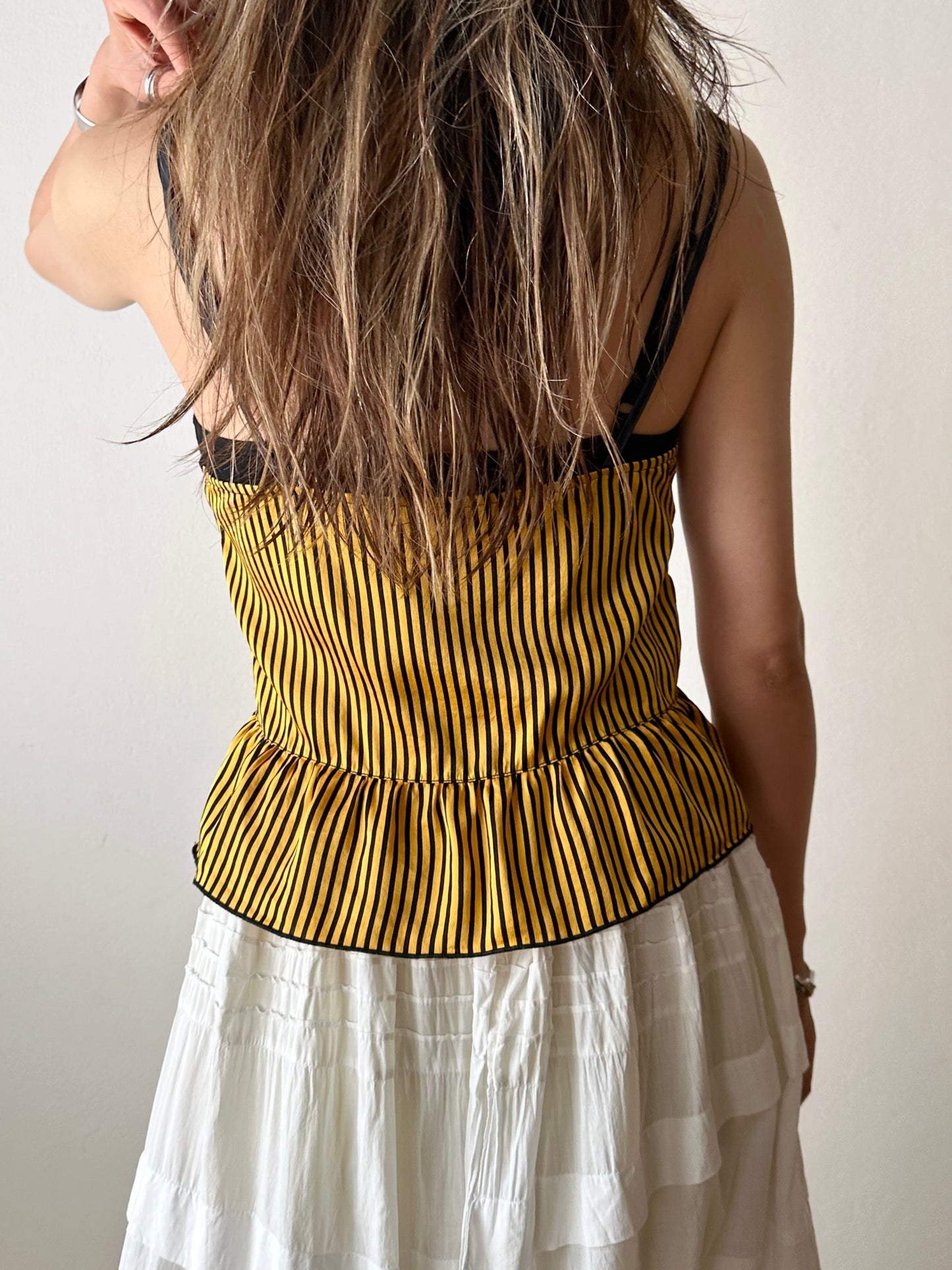 80s silk camisole made in France