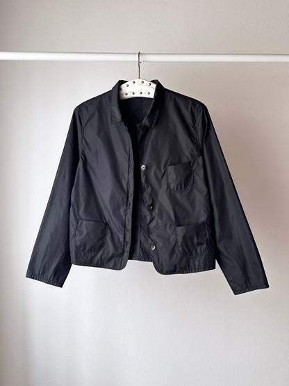JIL SANDER 90s 90's 1990s 1990's made in Italy vintage nylon black jacket ジルサンダー ナイロンジャケット ブラック 黒 ヴィンテージ