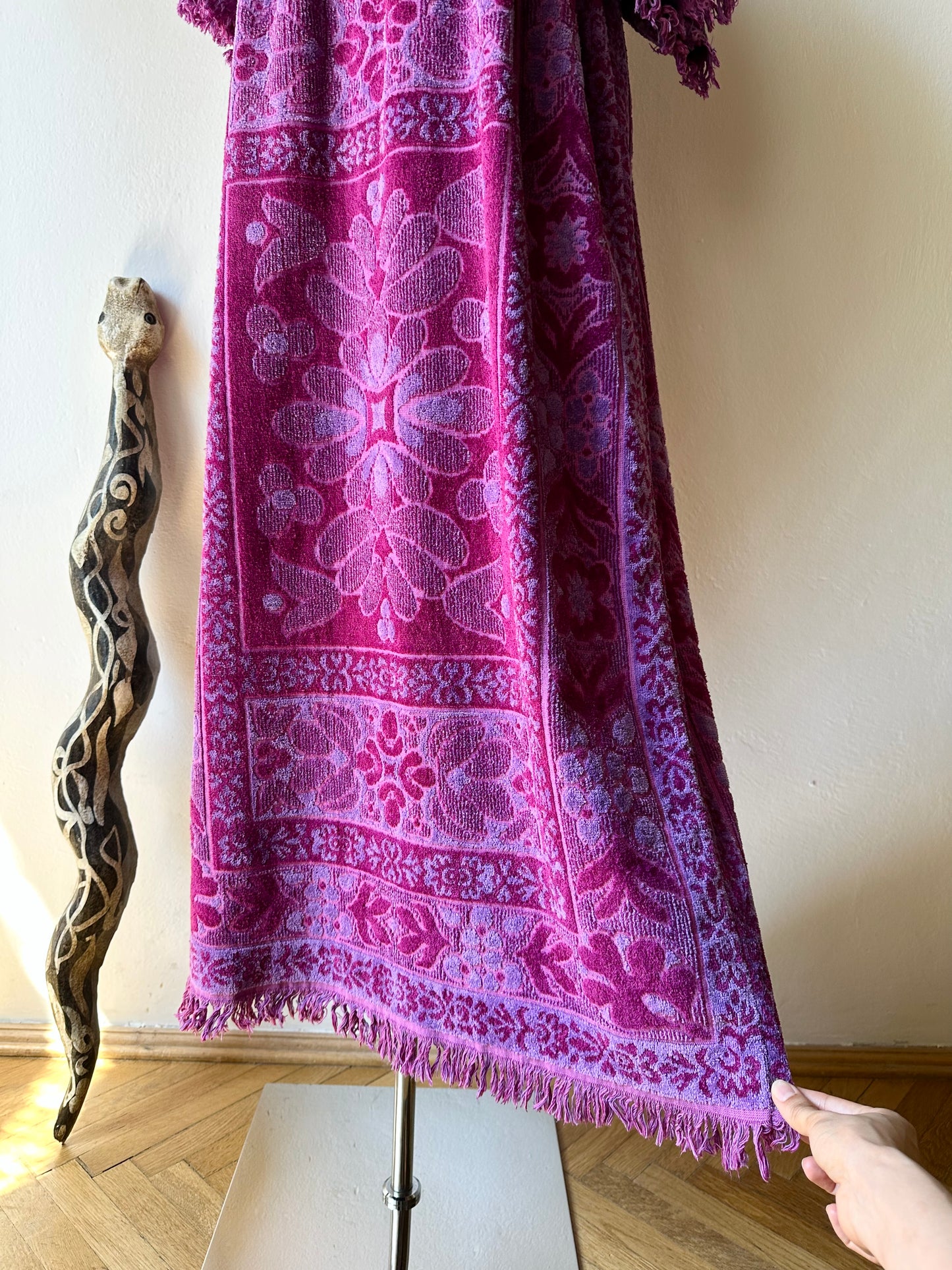 London towel dress ca. late 1970s