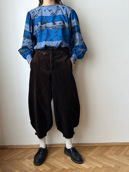 Peterpan tie blouse made in France