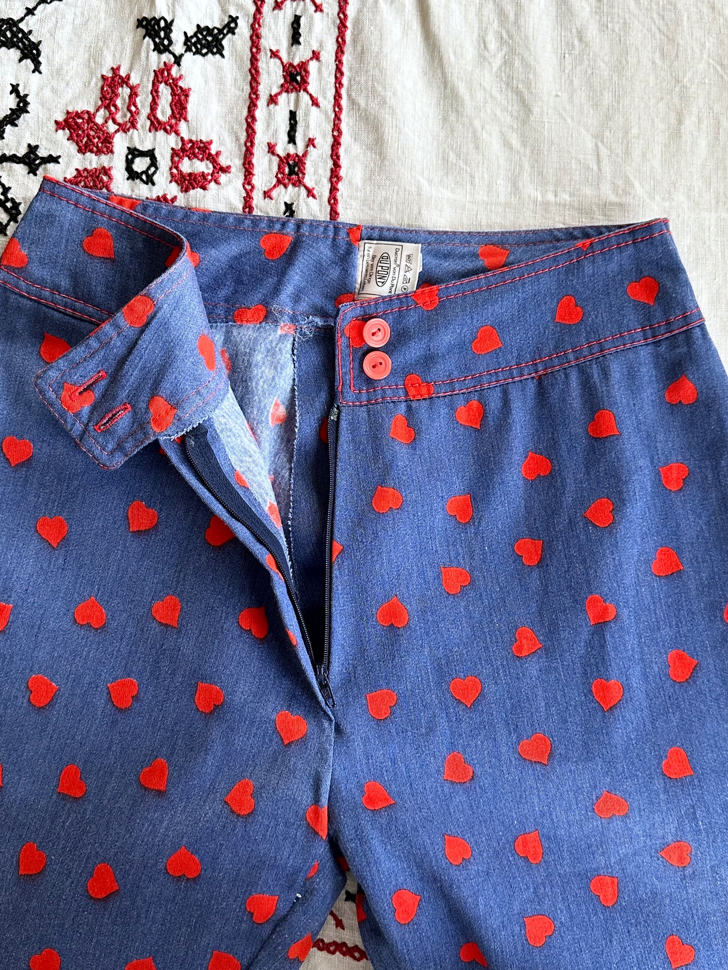 70s heart trouser W25