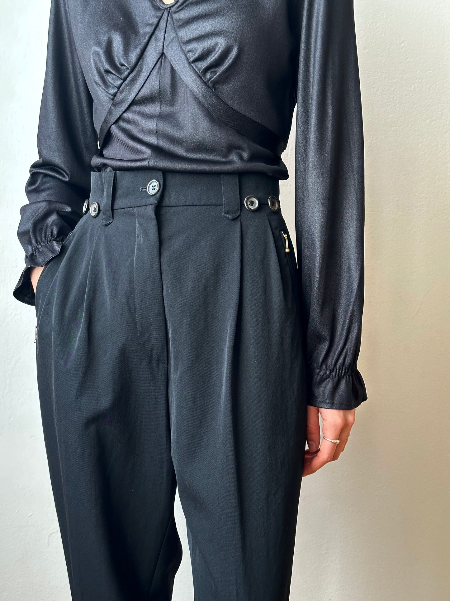 90s JIL SANDER+ wool trouser W26