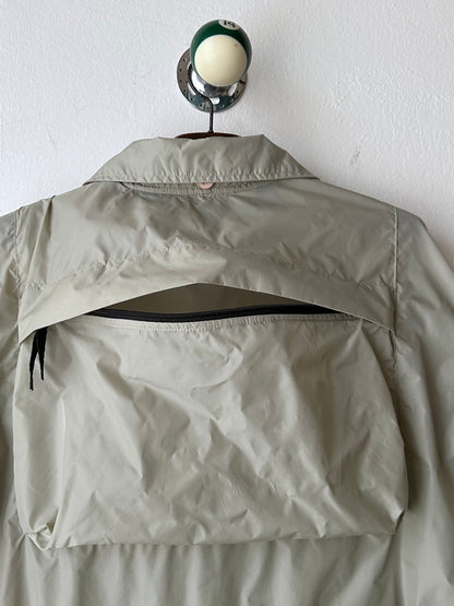 Nylon packable ice gray