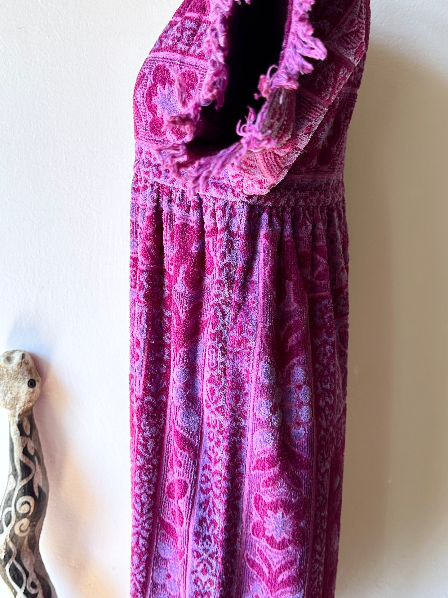 London towel dress ca. late 1970s