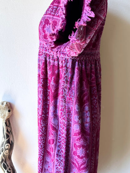 London towel dress ca. late 1970s