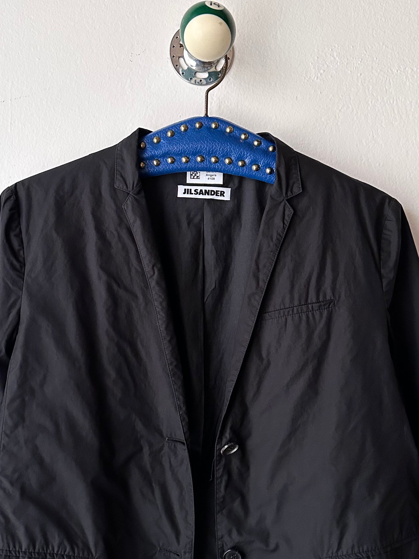 JIL SANDER minimal black jacket