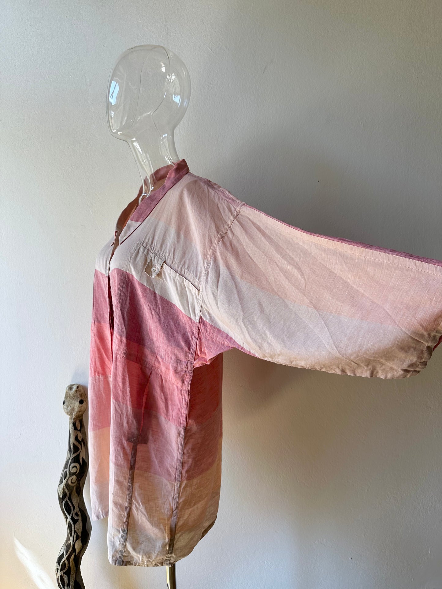 JIL SANDER linen over shirt