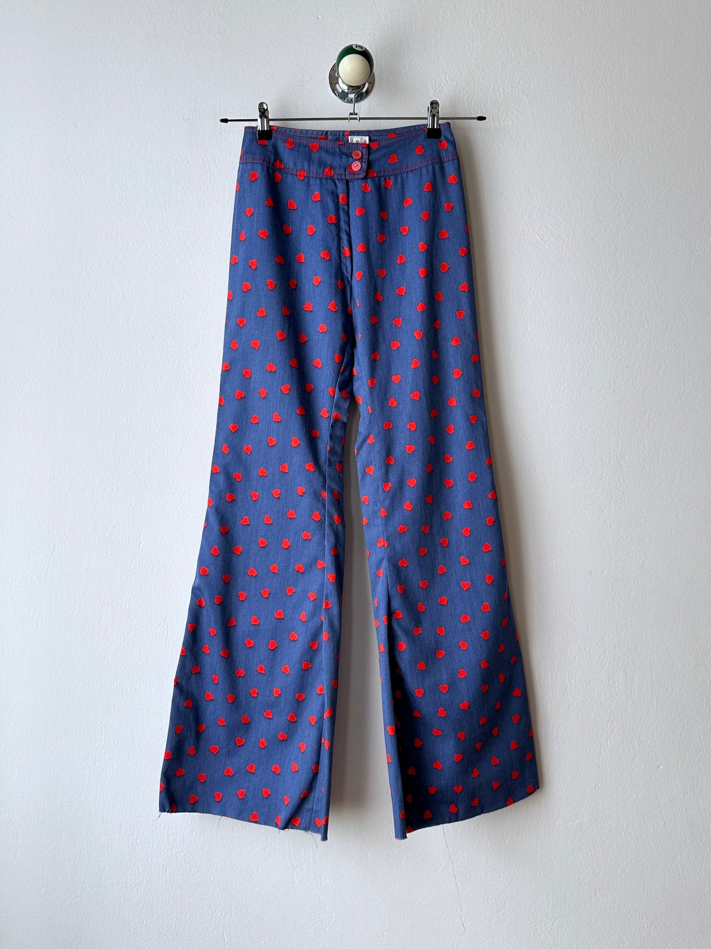 70s heart trouser W25