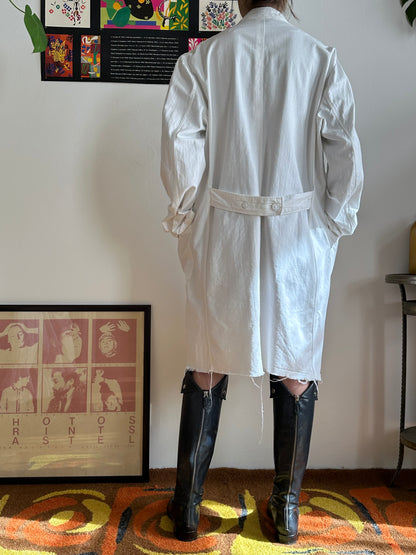 50-60s France shop coat