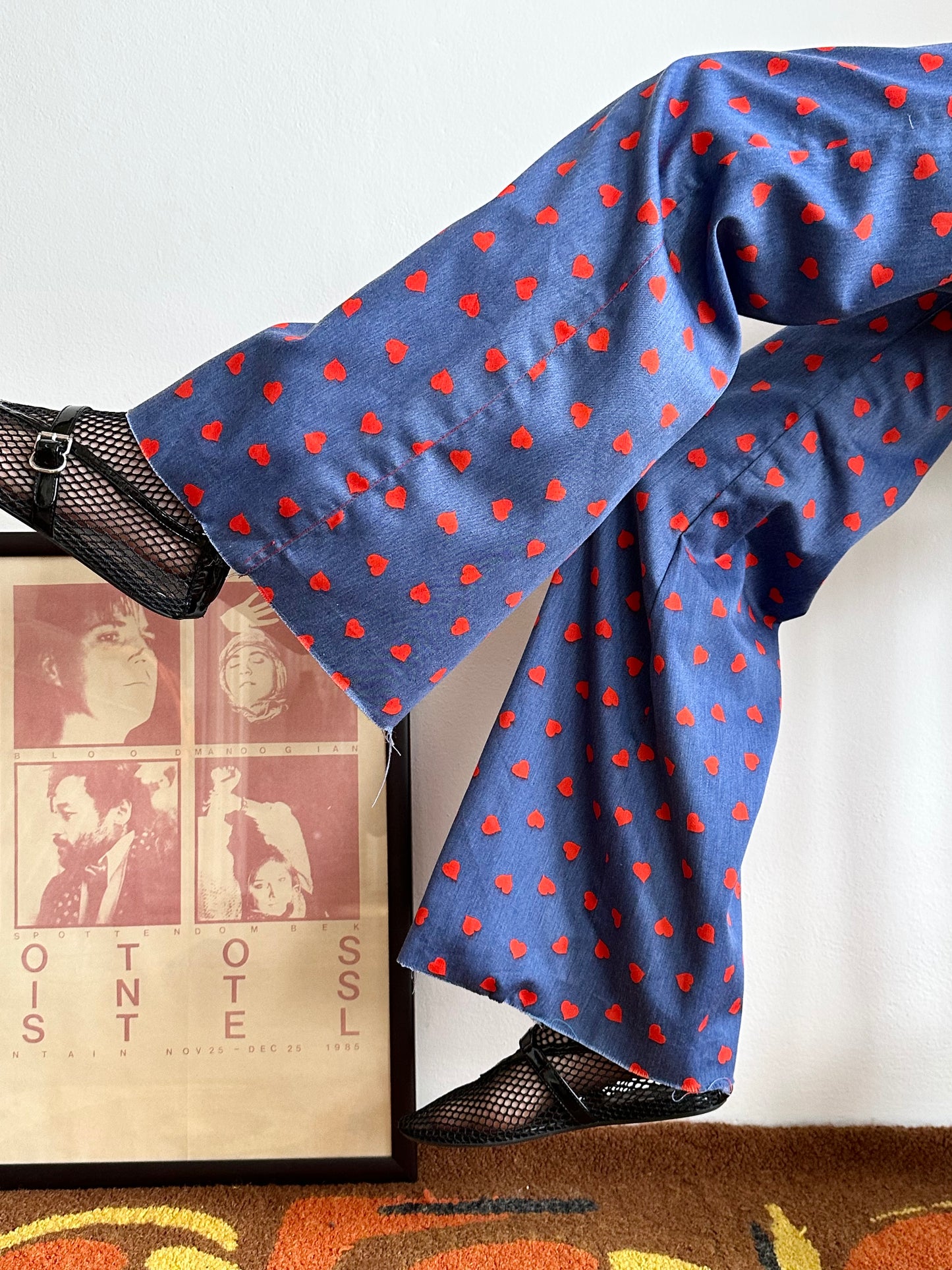 70s heart trouser W25