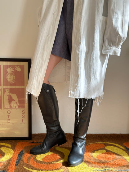 50-60s France shop coat