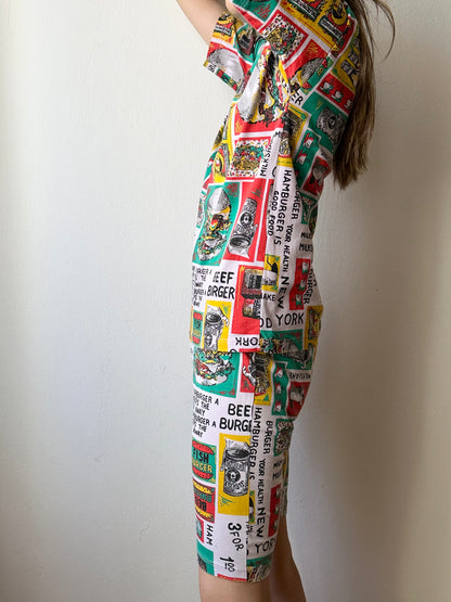 Vintage cotton underwear set