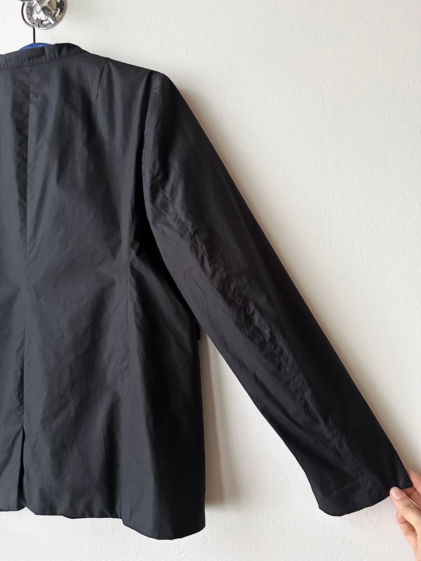 JIL SANDER minimal black jacket