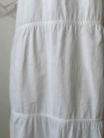Antique cotton lace cami dress