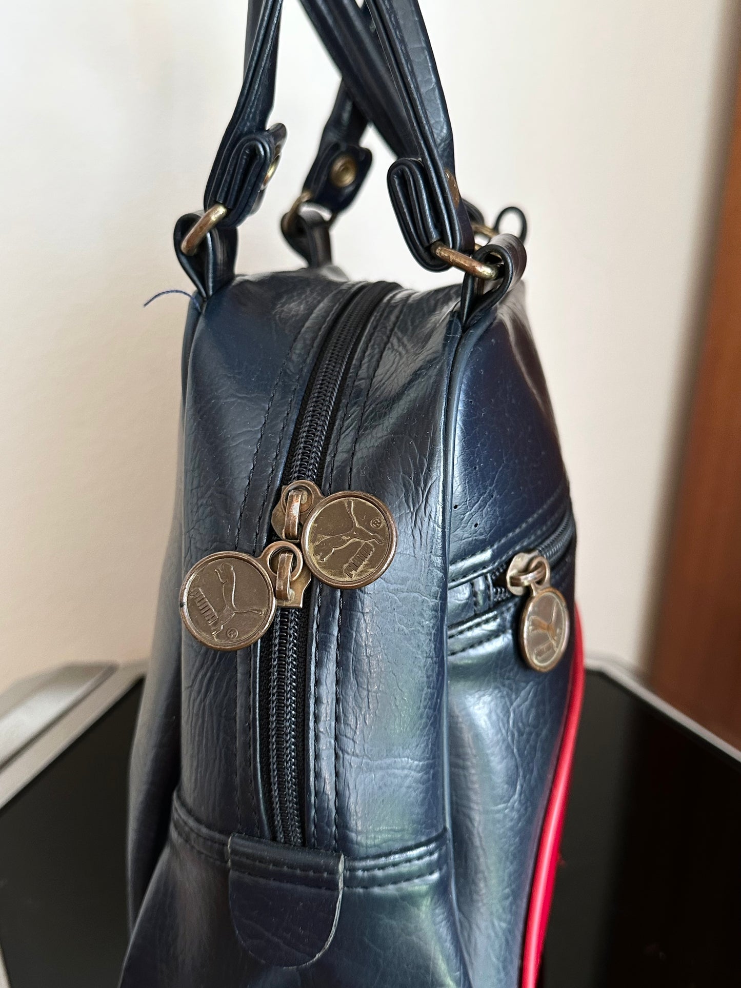 PUMA vinyl hand bag
