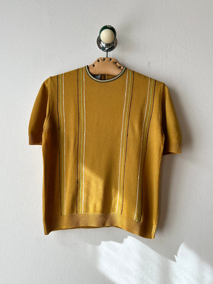 70s Italy golf knit top