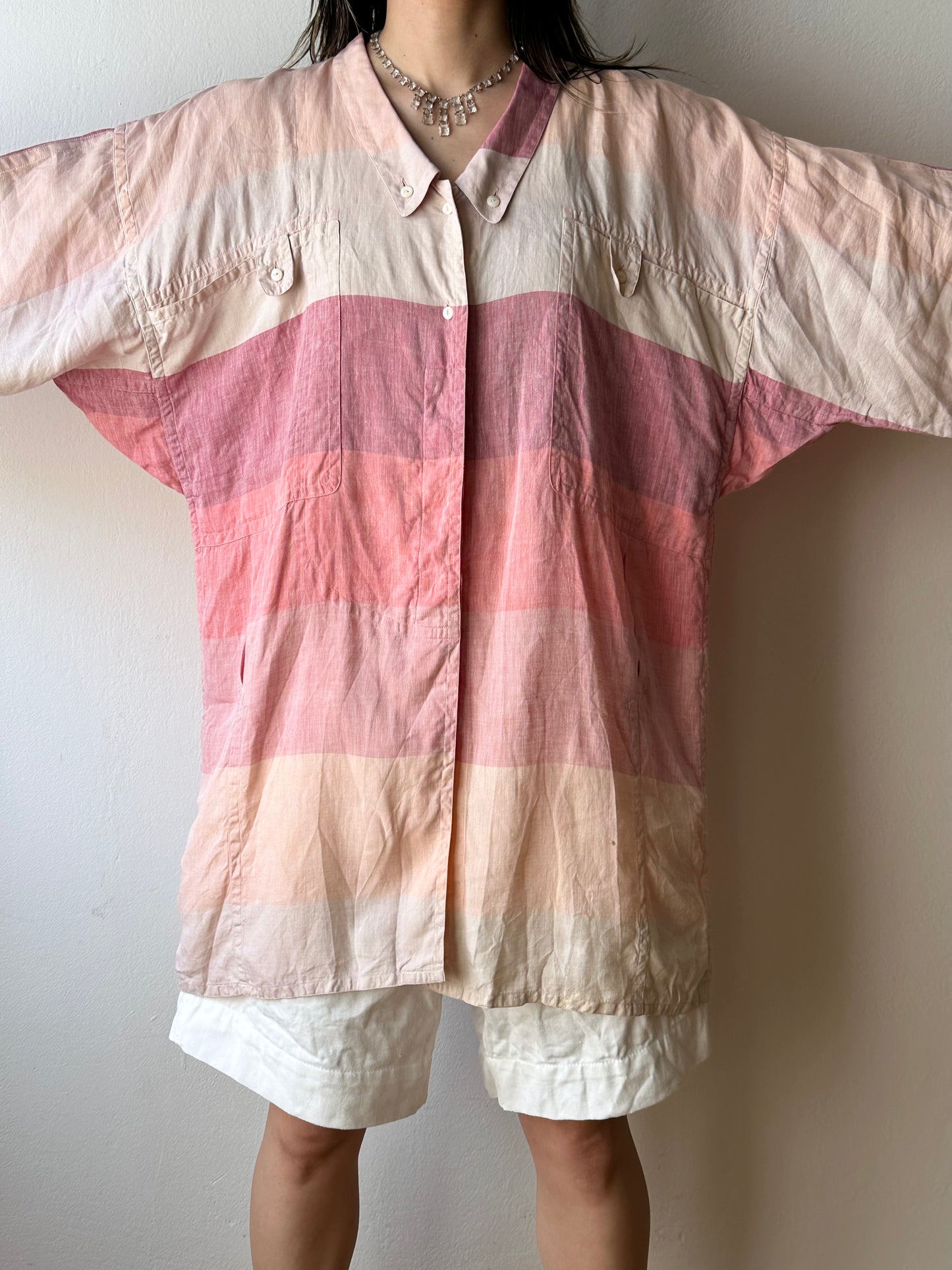 JIL SANDER linen over shirt