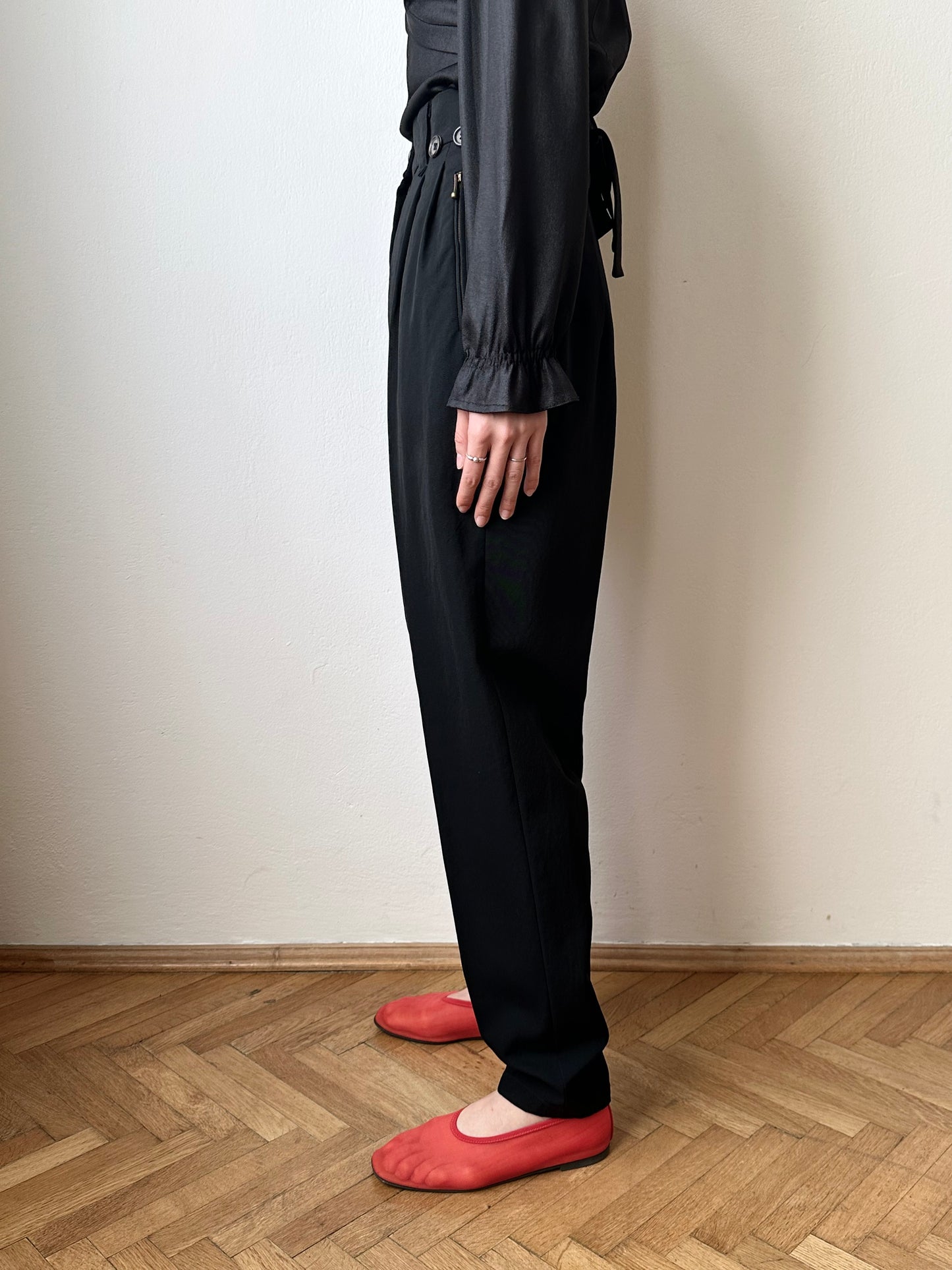 90s JIL SANDER+ wool trouser W26