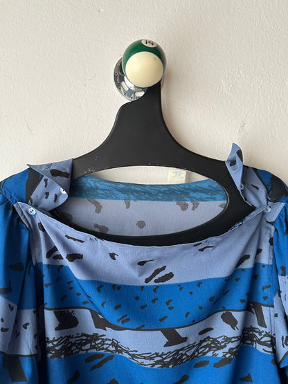 Peterpan tie blouse made in France