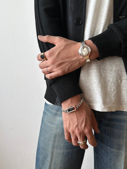 1970s German silver dresswatch