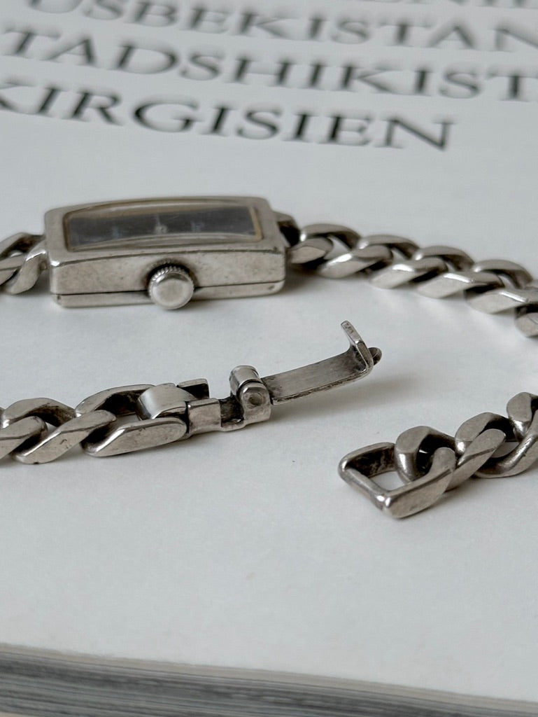 1970s German silver dresswatch