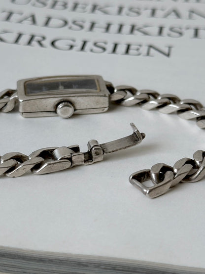 1970s German silver dresswatch