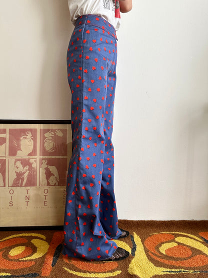 70s heart trouser W25