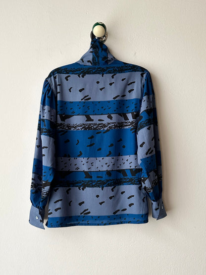 Peterpan tie blouse made in France