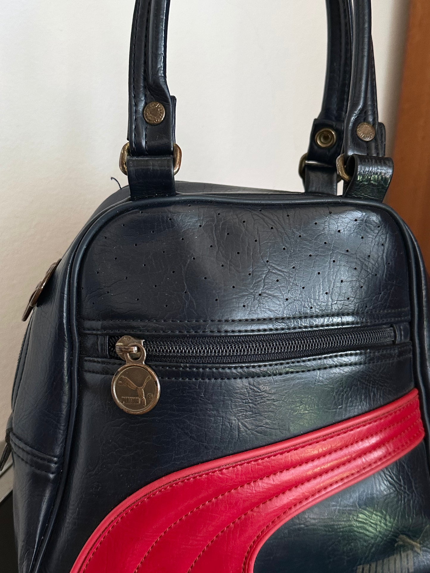 PUMA vinyl hand bag