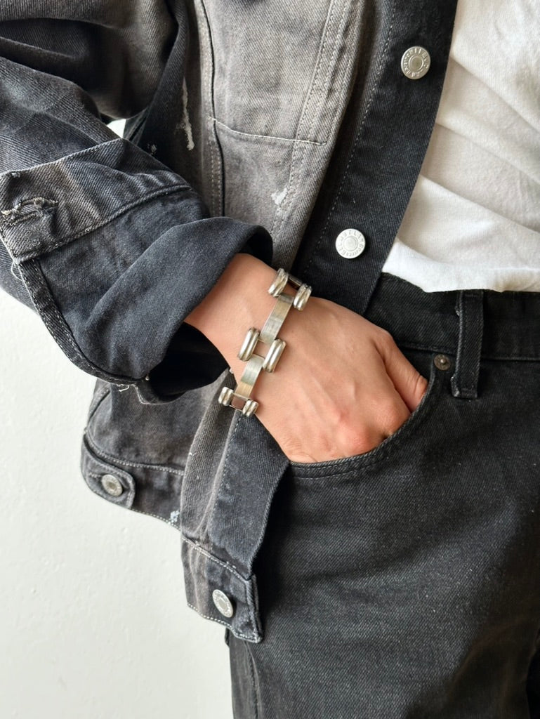 1940s Czechoslovakia silver band