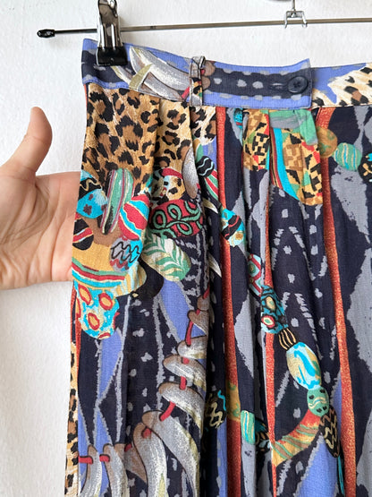 KENZO jungle rayon pants
