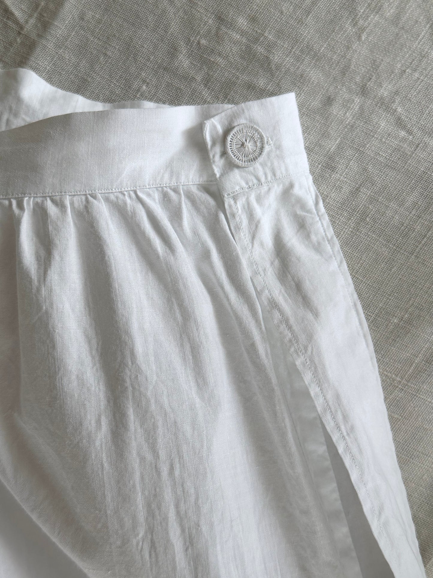 Antique cotton drawers