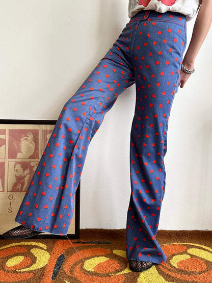 70s heart trouser W25