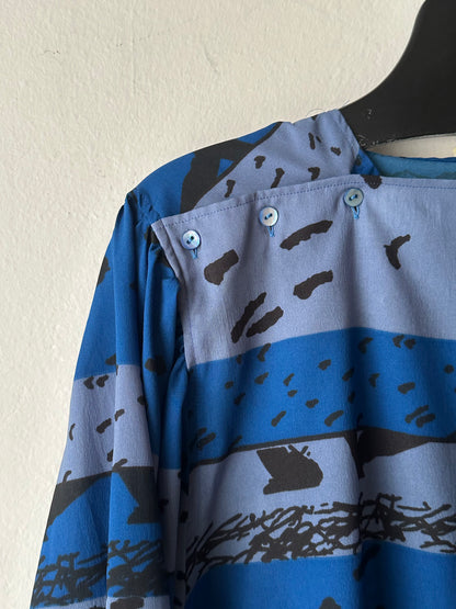 Peterpan tie blouse made in France