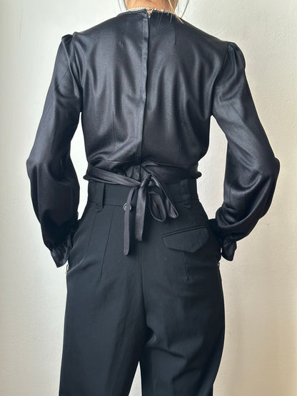 90s JIL SANDER+ wool trouser W26