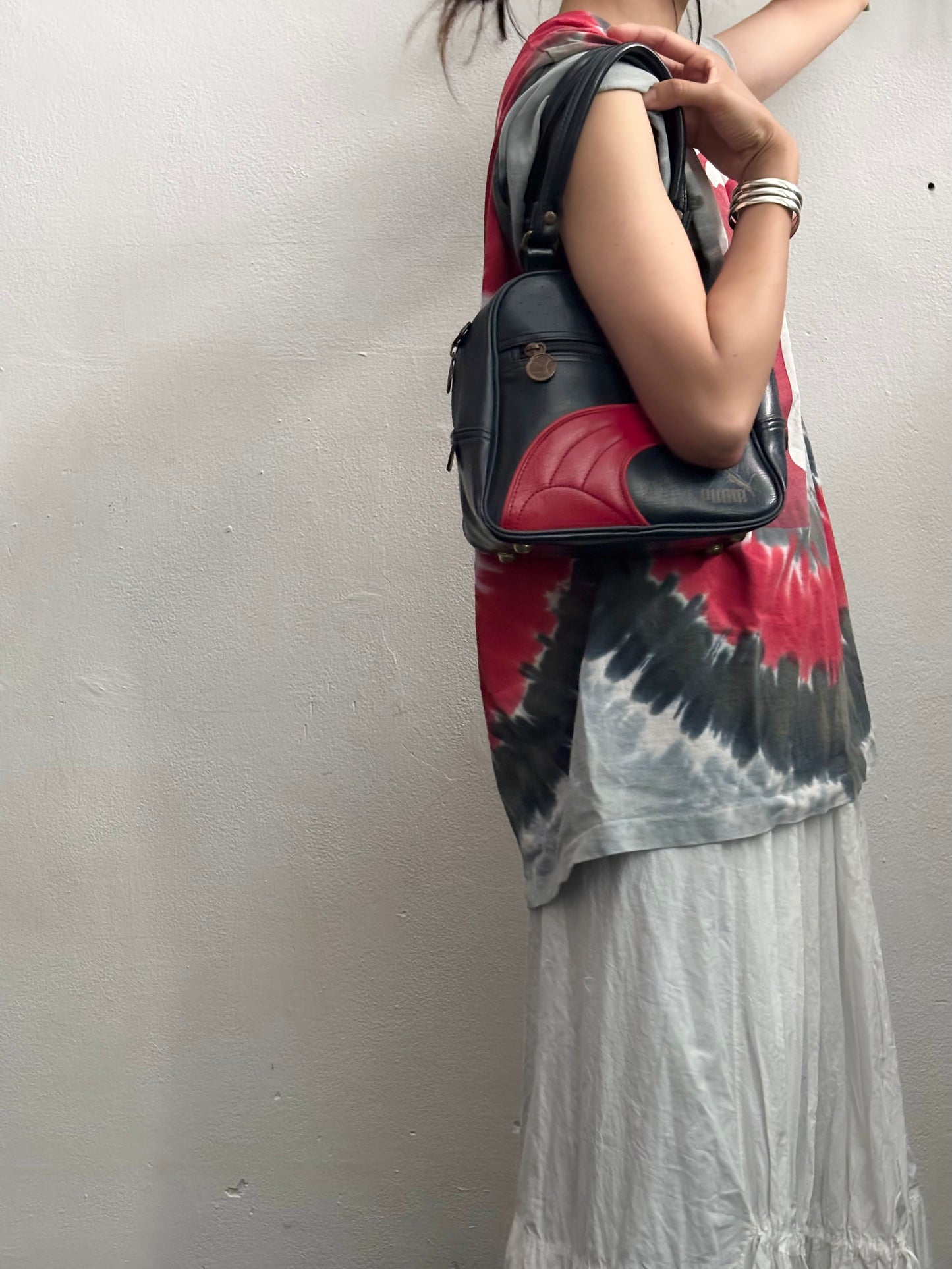 PUMA vinyl hand bag