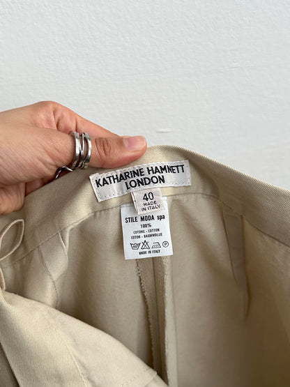 80-90s Katharine Hamnett deadstock trouser W26