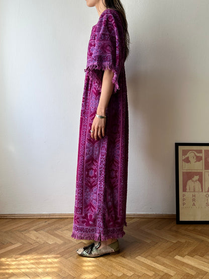 London towel dress ca. late 1970s