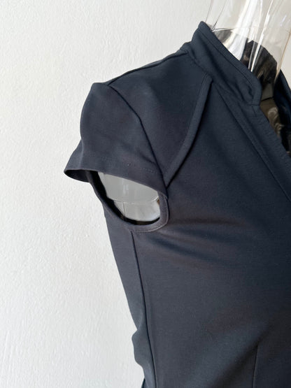 SPORTMAX CODE nylon silk jumper dress