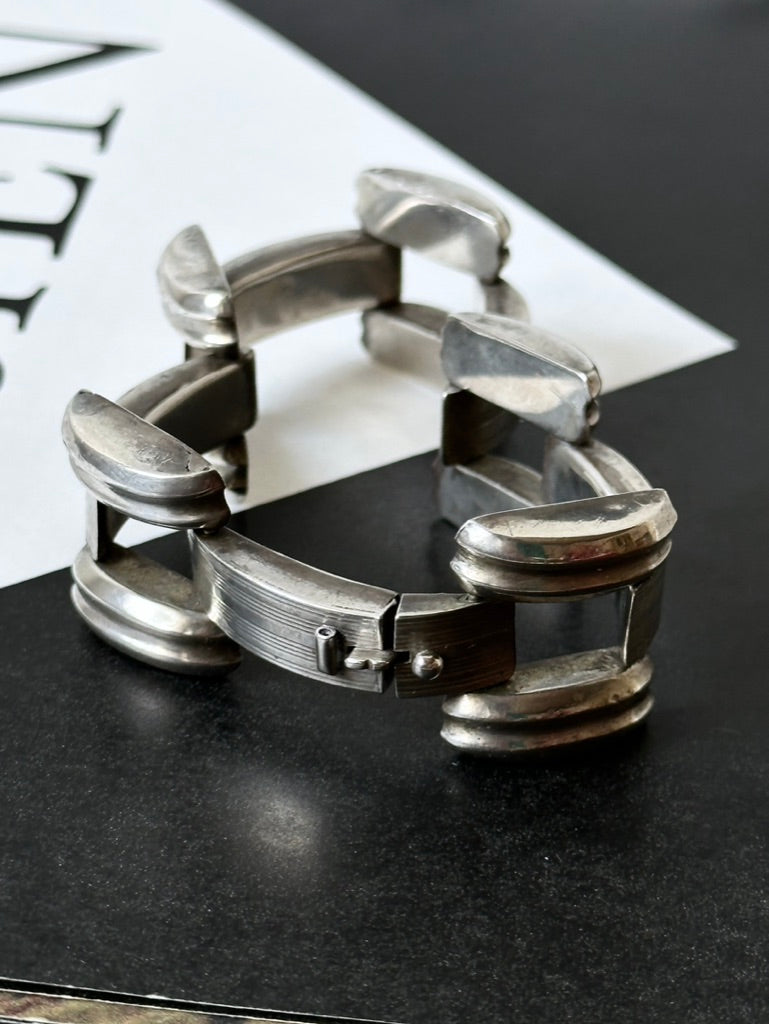 1940s Czechoslovakia silver band