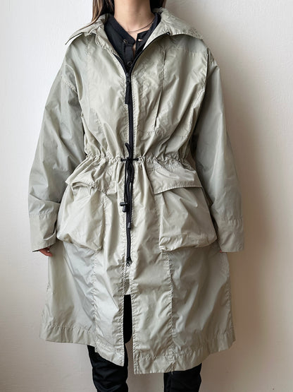 Nylon packable ice gray