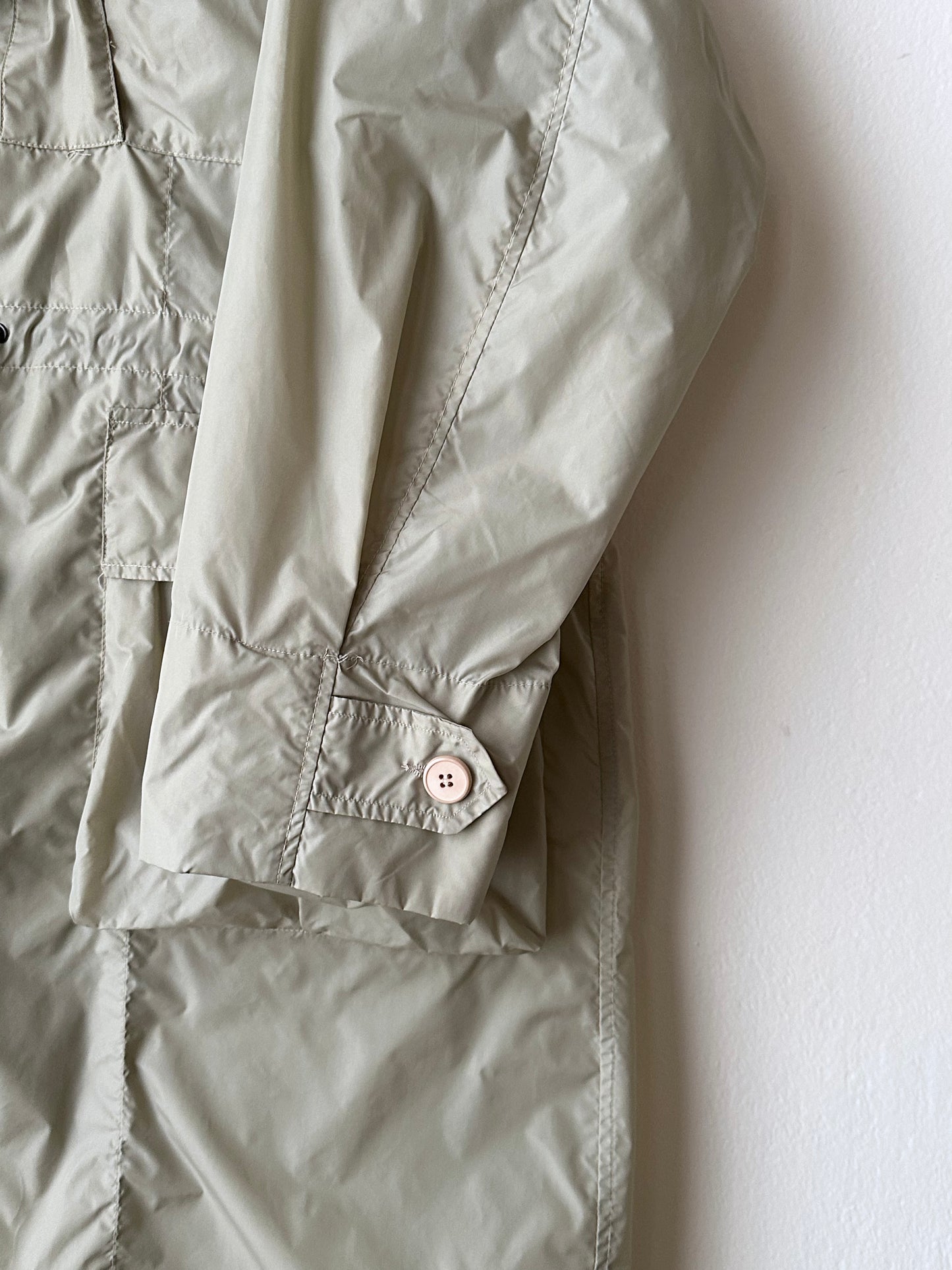 Nylon packable ice gray