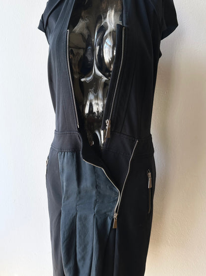 SPORTMAX CODE nylon silk jumper dress