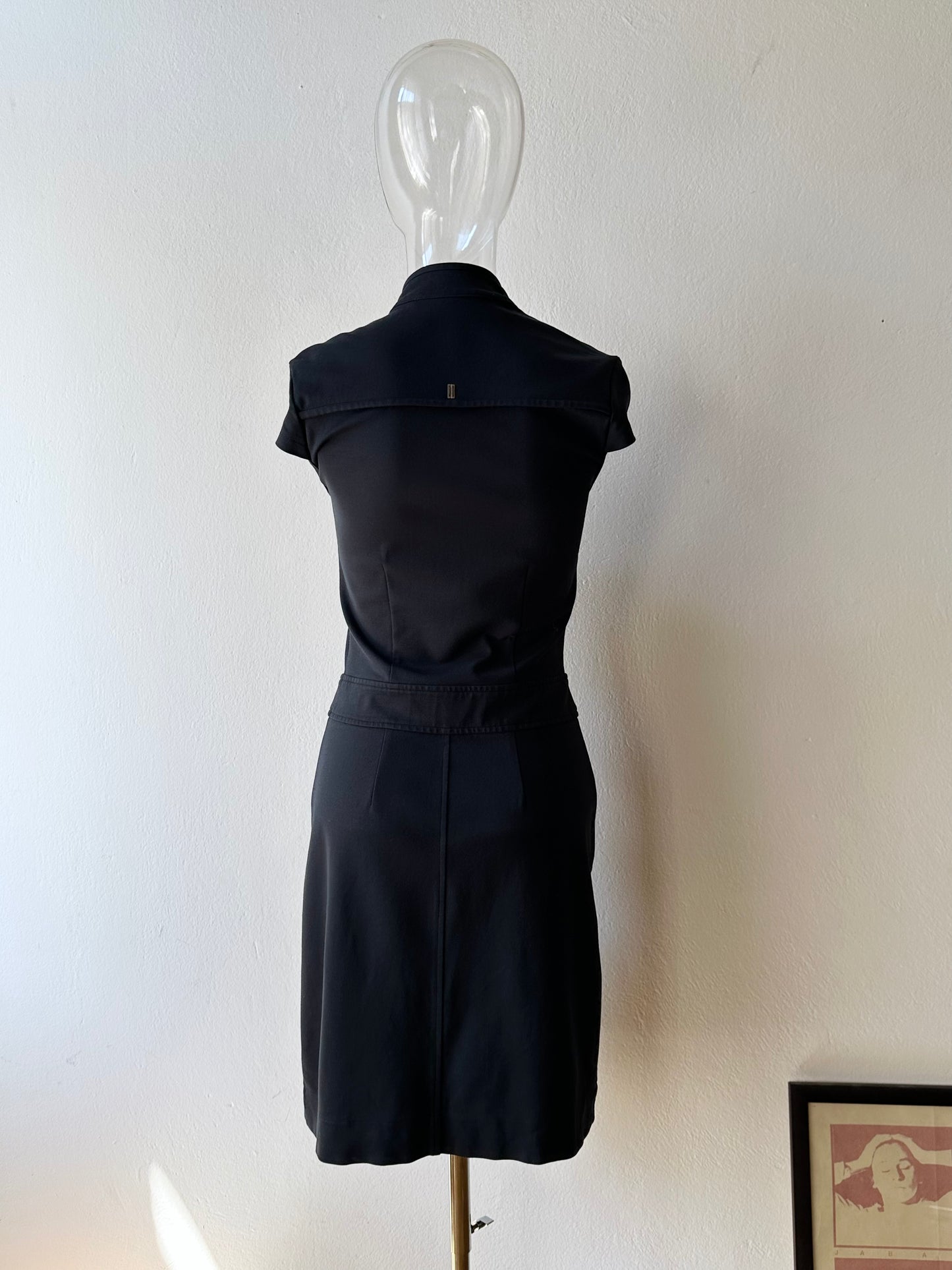 SPORTMAX CODE nylon silk jumper dress