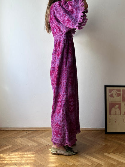 London towel dress ca. late 1970s