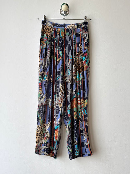 KENZO jungle rayon pants