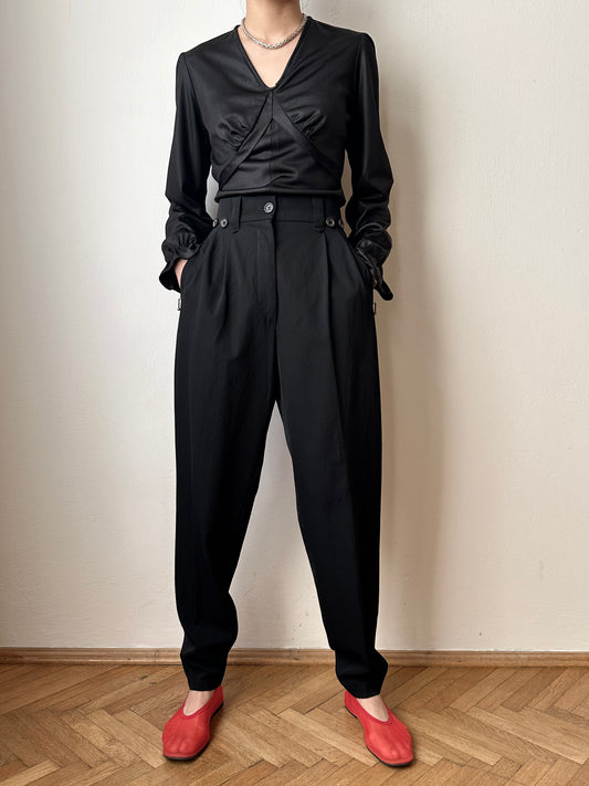 90s JIL SANDER+ wool trouser W26